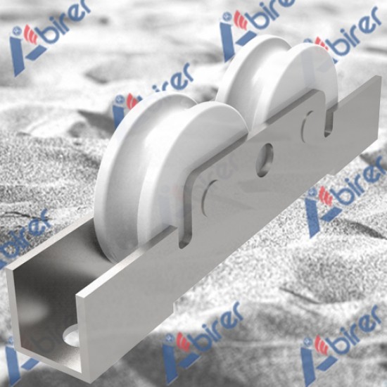 FIRAT AYARSIZ PVC SÜRME ÇİFTLİ RULMANLI 20'LİK & 25'LİK TEKER