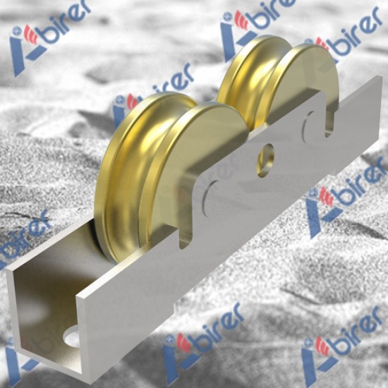 FIRAT AYARSIZ PVC SÜRME ÇİFTLİ RULMANLI 20'LİK & 25'LİK TEKER