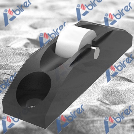 PVC GÖVDE SÜRME SİNEKLİK ÇITASIZ METAL TEKER