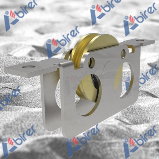 PVC 27 MM AYARSIZ TEKLİ RULMANLI-RULMANSIZ TEKER