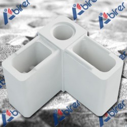 18x43 90'LIK KÖŞE BİRLEŞTİRME TAKOZU