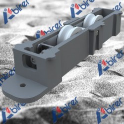PLASTİK GÖVDE ISI YALITIM SERİ DOUBLE OMEGA AYARLI ÇİFTLİ TEKER